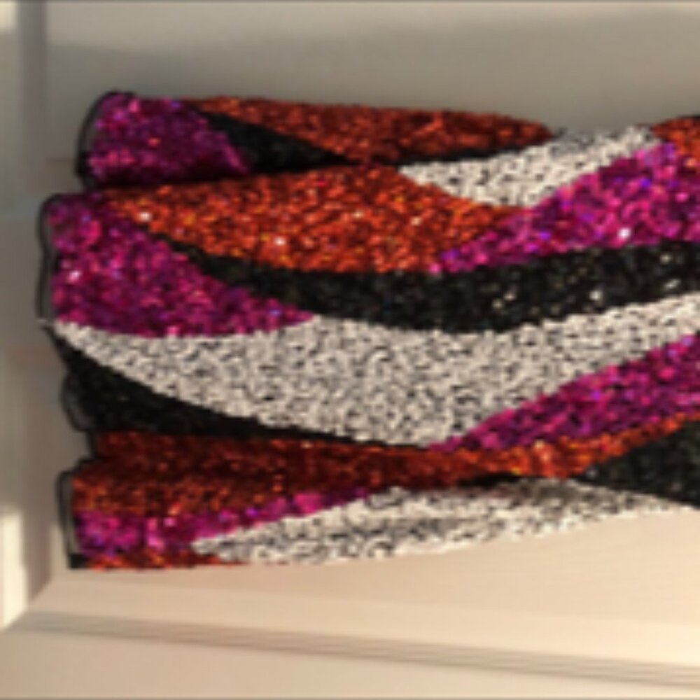 Multi Color sequin dress - Picture 3 of 7